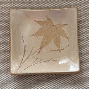 Kaleidoscope Handmade Pottery Soy Dish Trinket Tray Spoon Rest